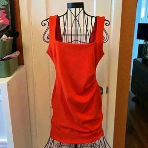 NWT H&M Tank Dress with Ruching-Sz M